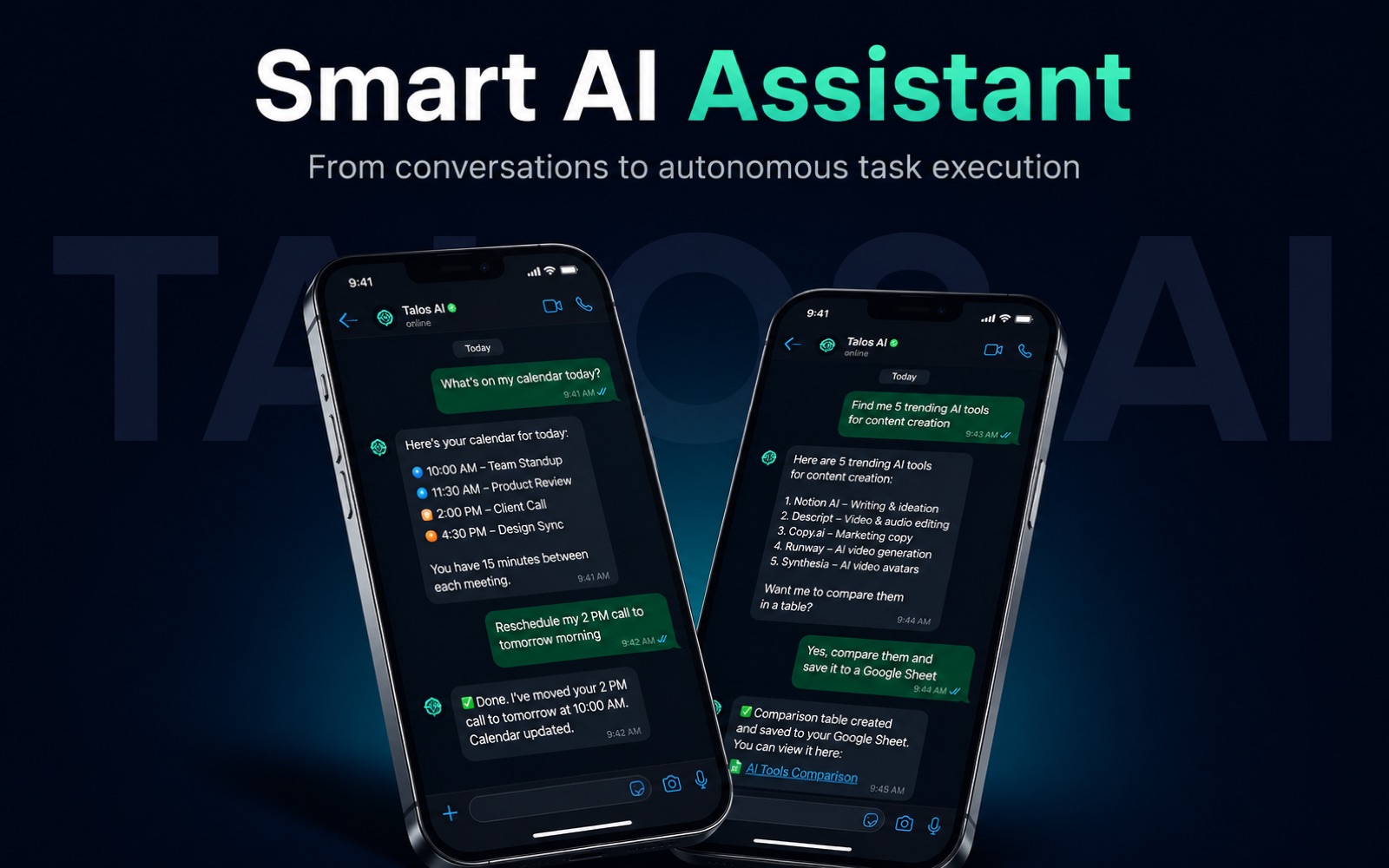 Talos AI preview